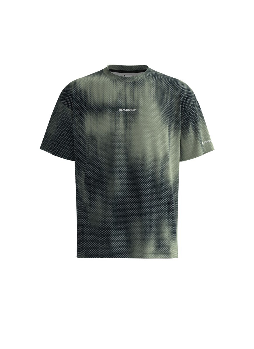 Men's Enduro Mesh Tee - Static Pine