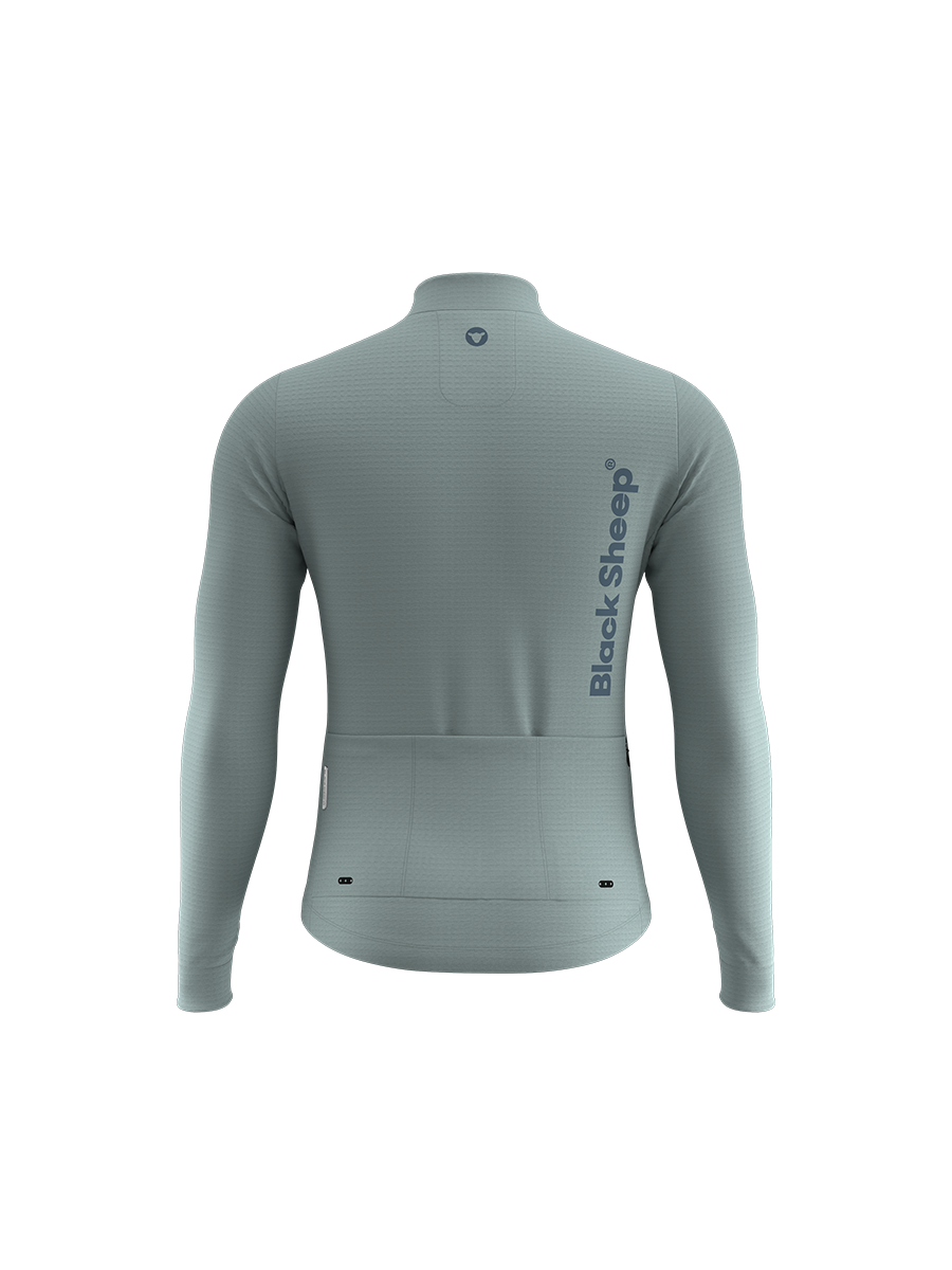 Men's GridFleece Thermal Jersey - Titanium - Image 2